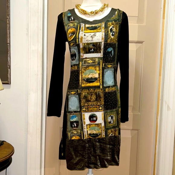 AVENTURES DES TOILES Dresses & Skirts - RARE AVENTURE DES TOILES sz 4-6 gorgeous silky dress